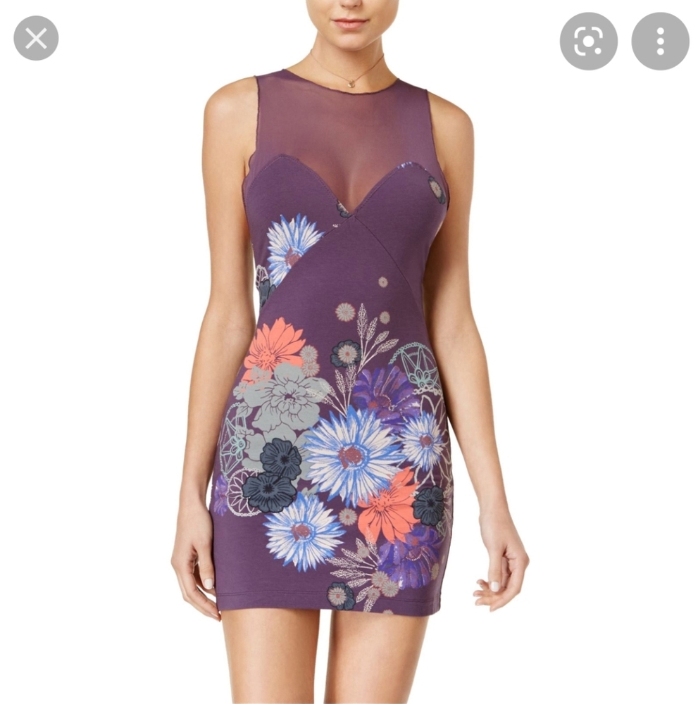 Free people bodycon ikebana dress size M